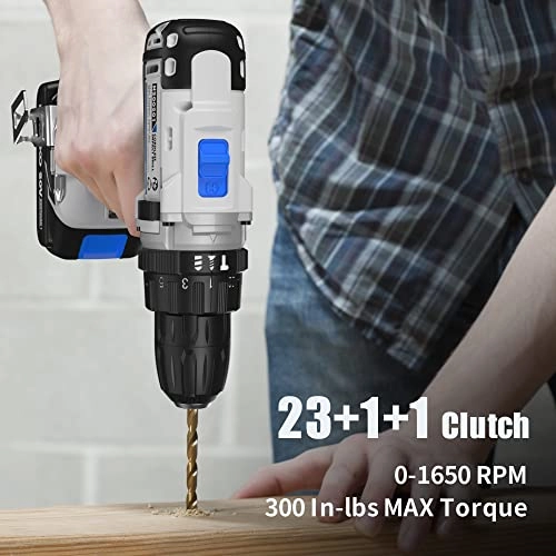 Cordless Impact Drill - 2000mAh 20V
