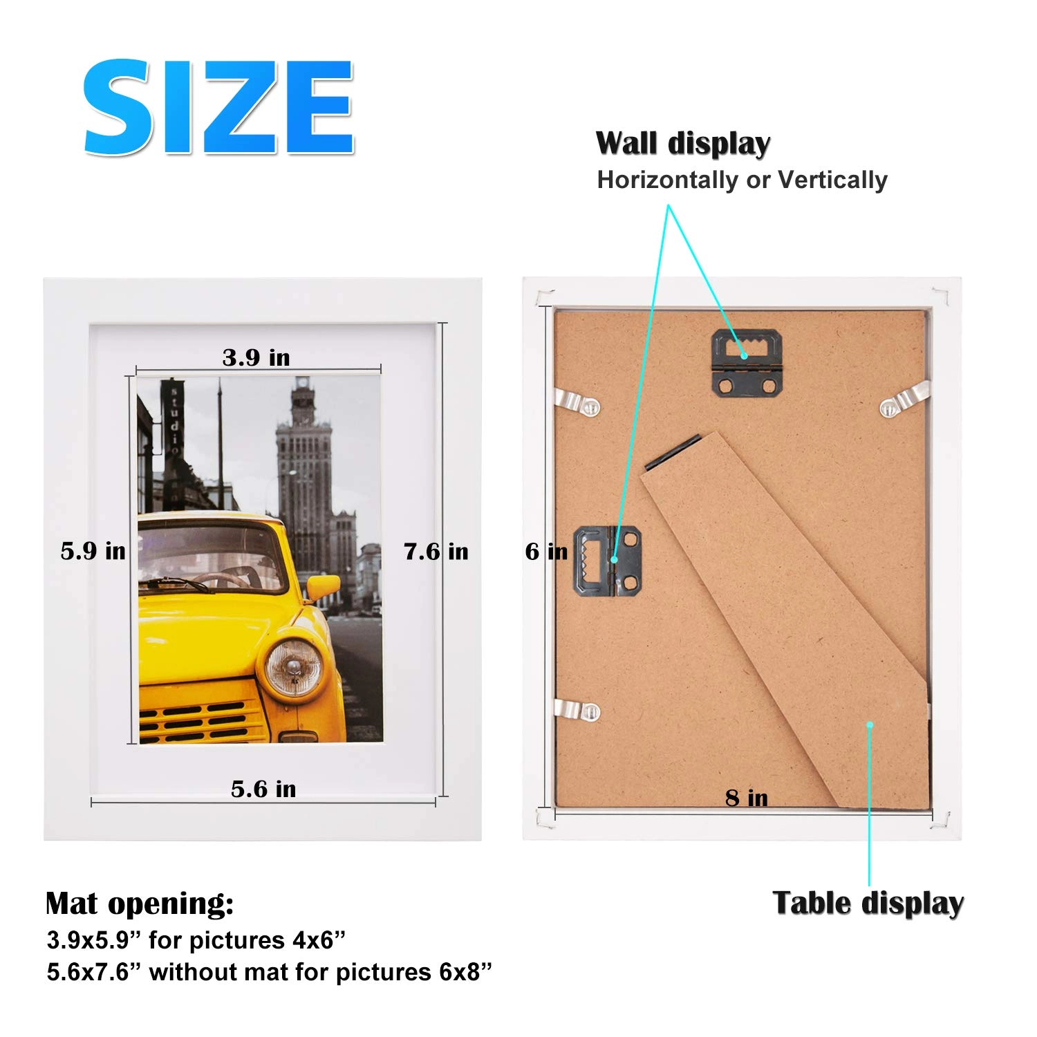 Photo Frames - 8x6
