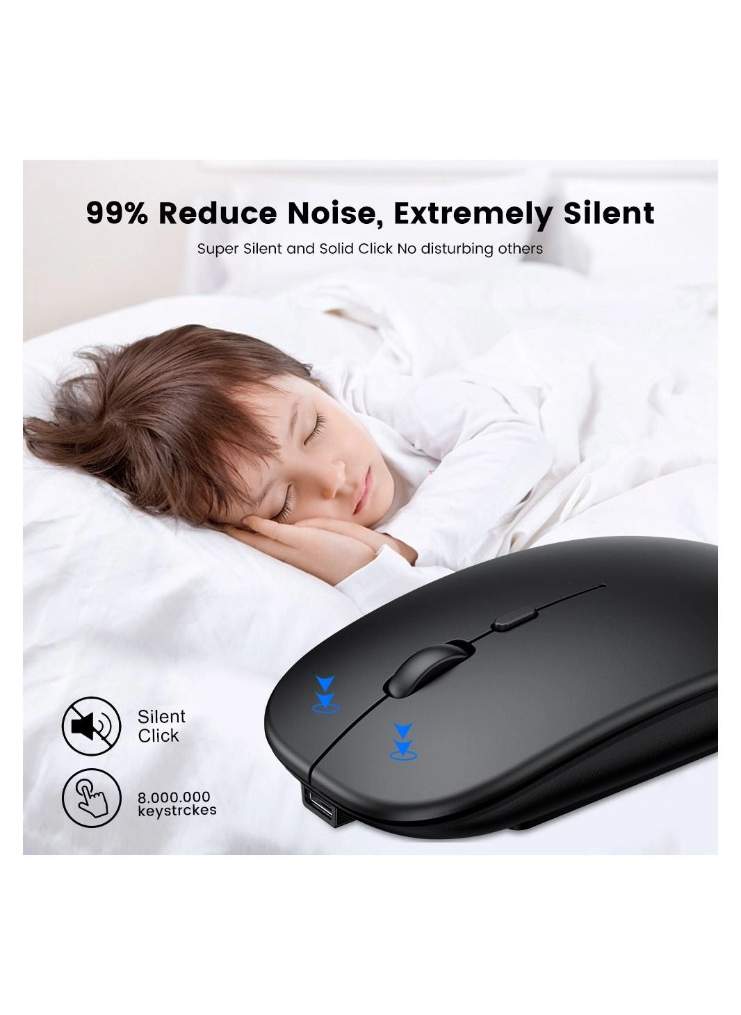 Ergonomic Mouse - Wireless