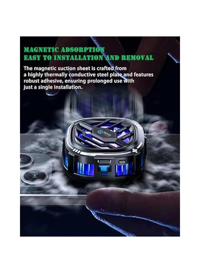 Phone Cooler Stand - Height Adjustable Cooling Fan