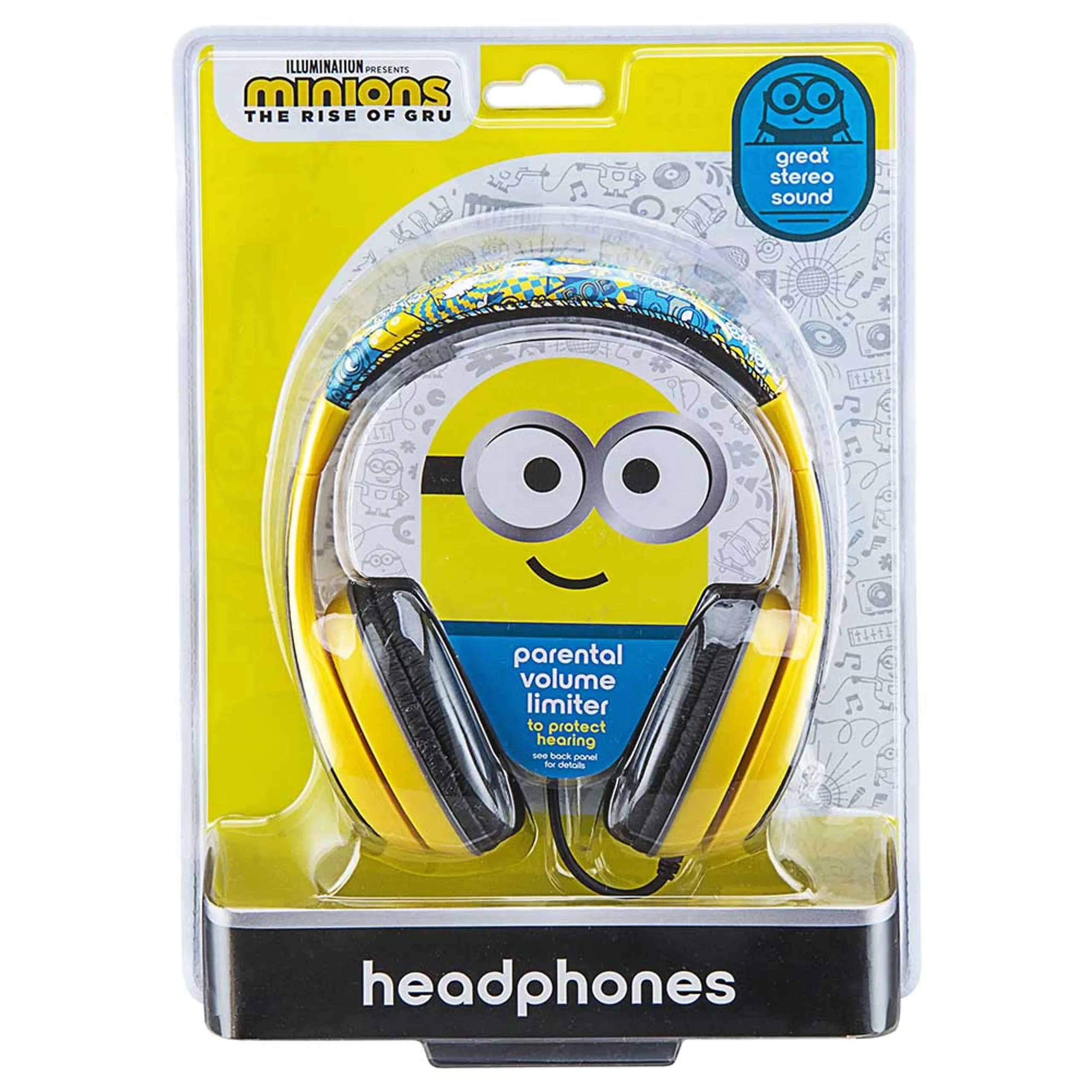 Minions The Rise of Gru Wired Headphone