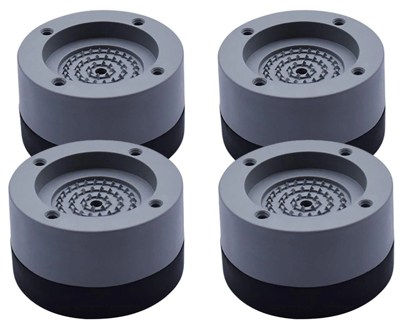 CFYCN Washing Machine Foot Pads - 4 Pack Anti Vibration Grey