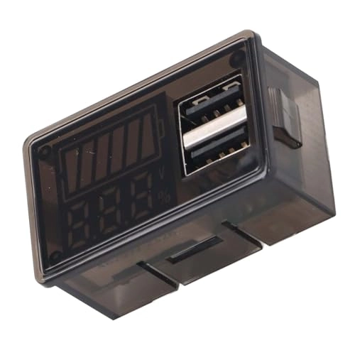 Battery Meter - 8-30V USB Type C Blue Backlight