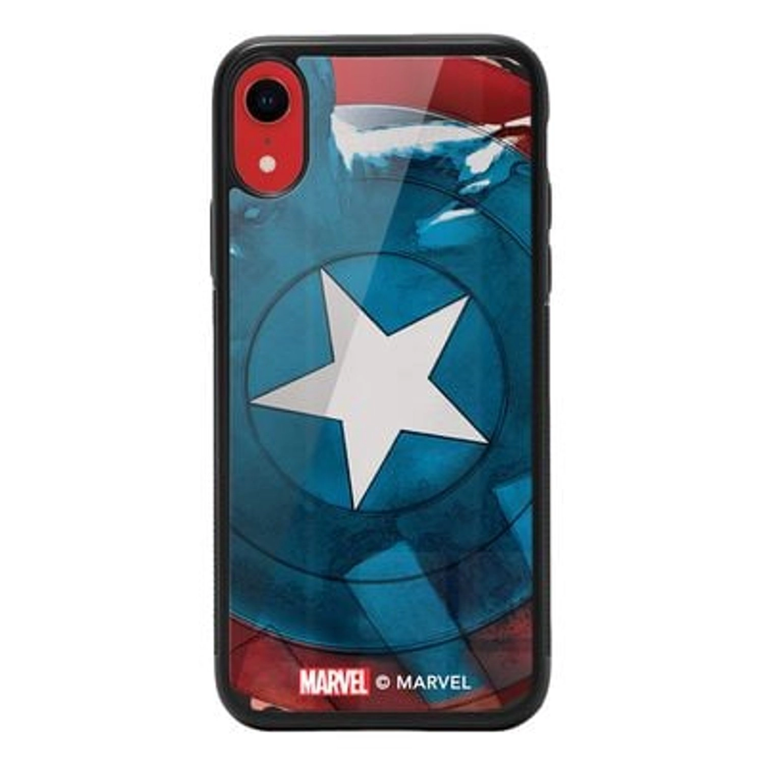 Wackylicious Watercolour Cap'S Sheild Back Case for iPhone XR