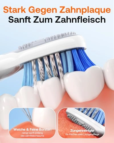 D2 - 40000 movements per minute 8 Replacement Heads 5 Modes