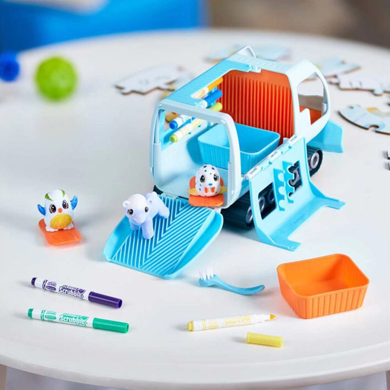 Scribble Scrubbie Snow Explorer - 6 markers