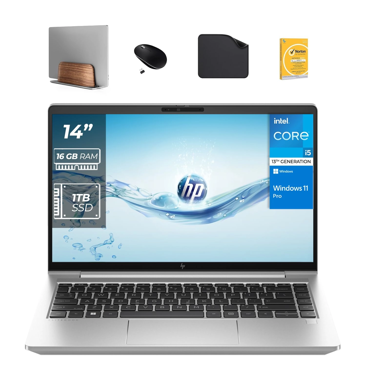 HP EliteBook 640 G10 i5-16-512 - 14'' Core i5-1335U 16GB DDR4 1TB SSD