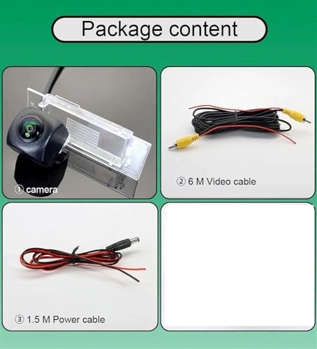 Rear View Camera - Night vision Wire AHD 720P