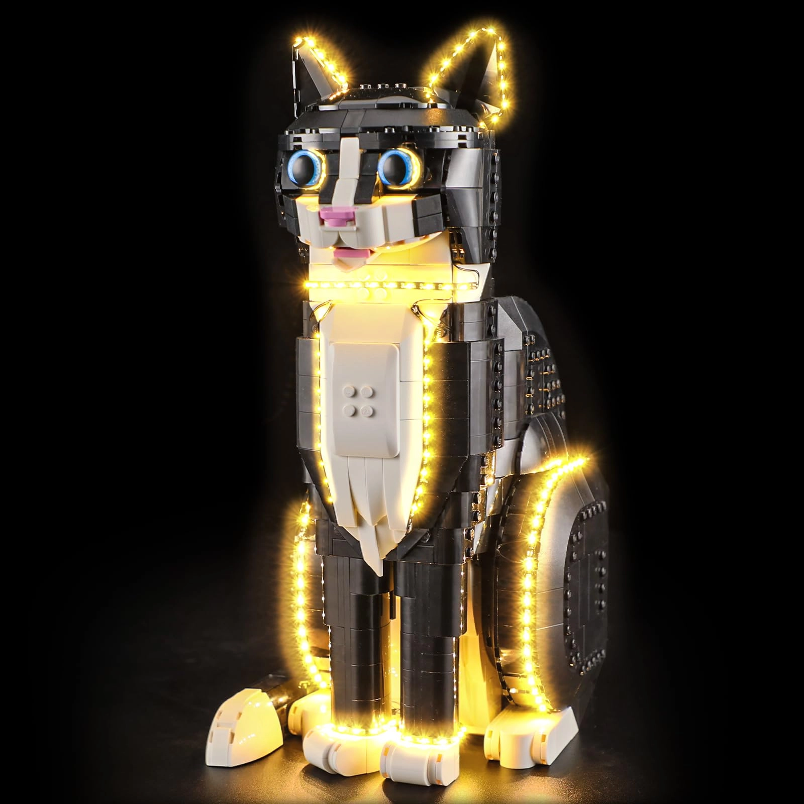 LIGHTAILING LED Light Kit for LEGO Cat Bicolor 21349 - Plastic 1