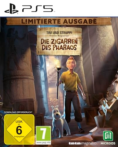 Tim und Struppi - Die Zigarren des Pharaos Limited Edition - PlayStation 5
