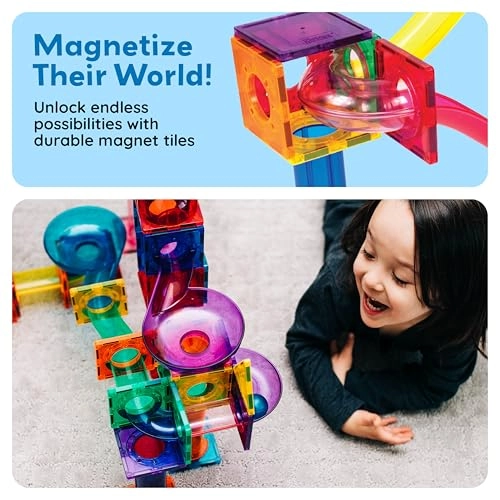 Marble Run Race Track - 70 pcs