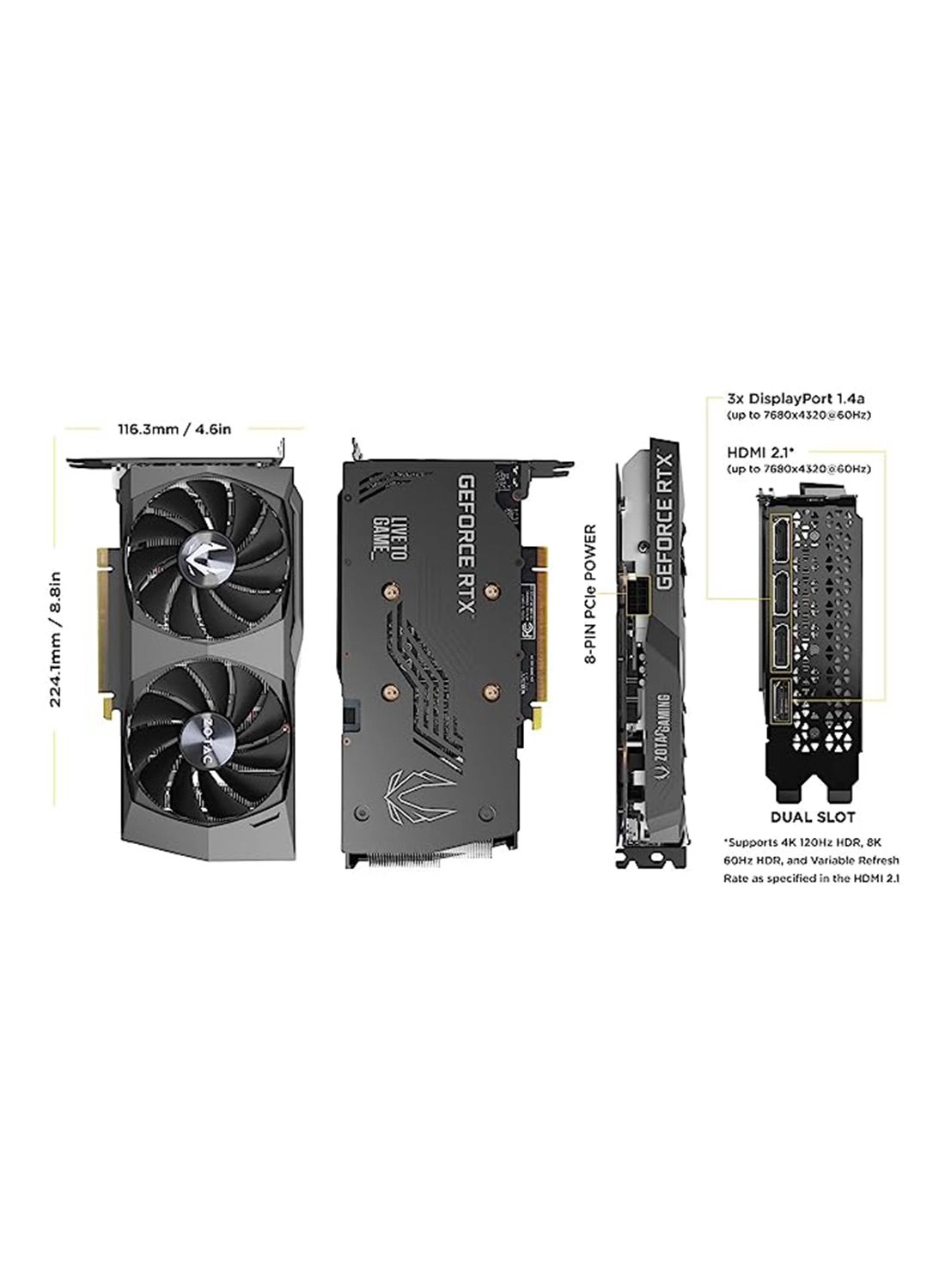 RTX 3050 - 6GB