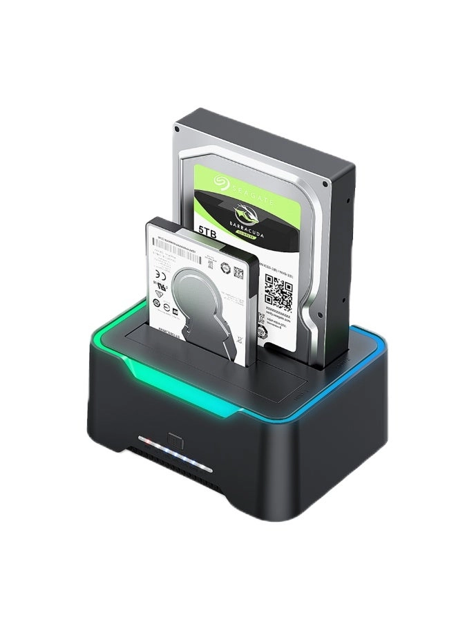 Haing Dual Bay Hard Drive Docking Station