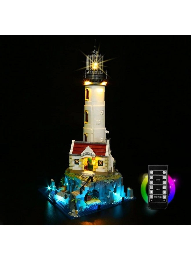 Led Light Kit For Lego Motorized Lighthouse 21335 - Remote Control Version Creative Diy
