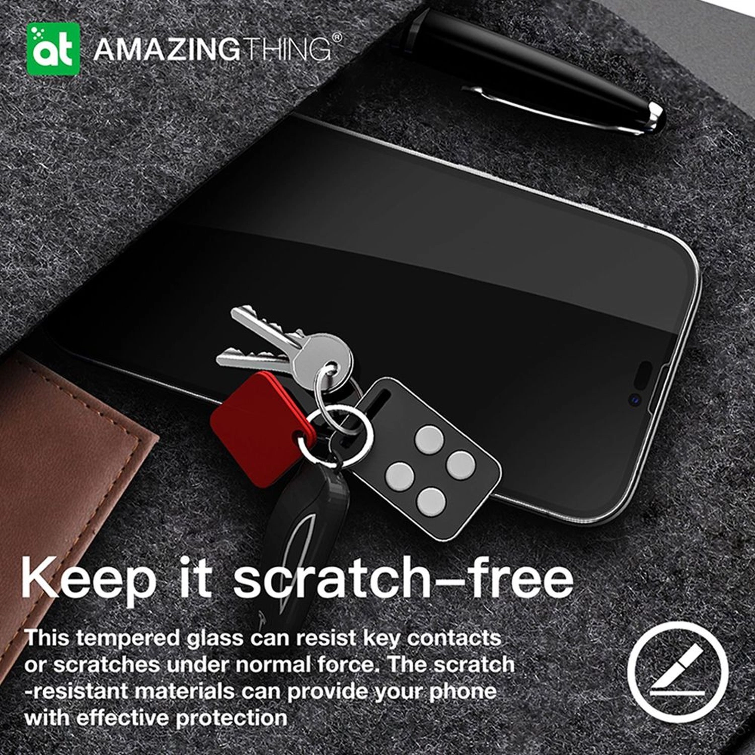 HD Tempered Glass Screen Protector for iPhone 14 Pro Max