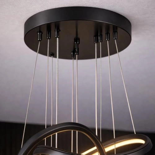 Infinity Ring Chandelier - Dimmable