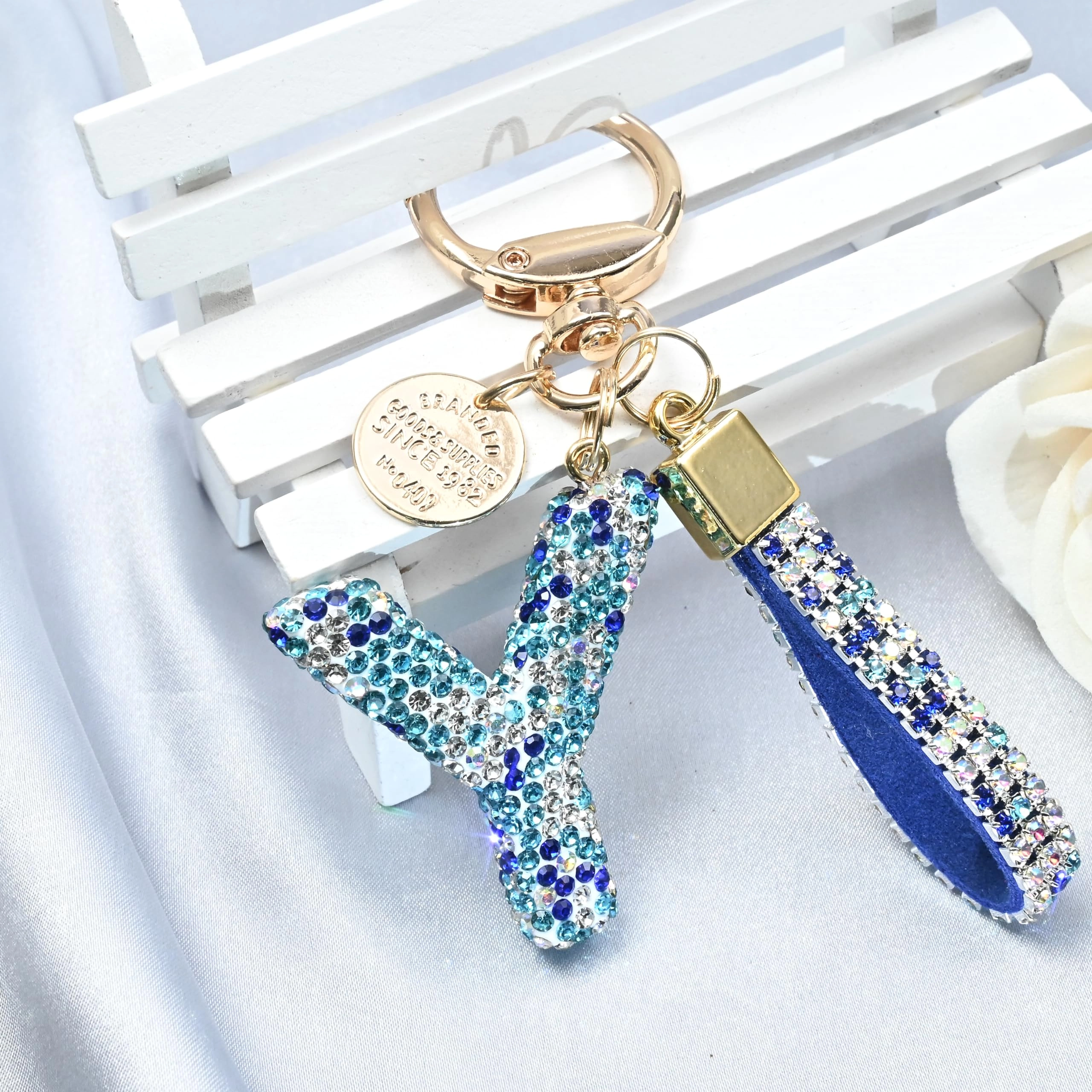 Initial Letter Keychain - Letter