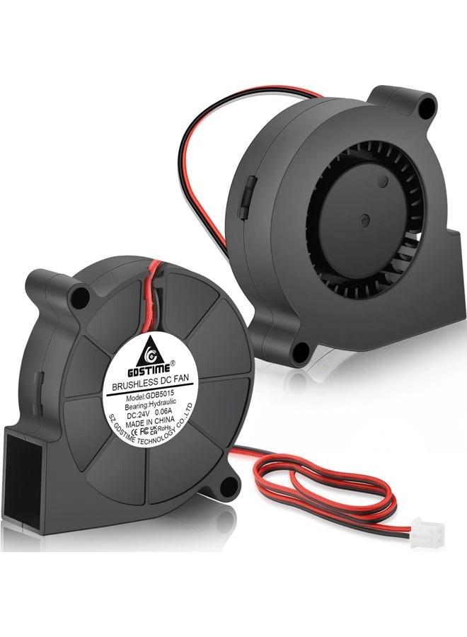 GDSTIME 50mm Fan - 2 Pack