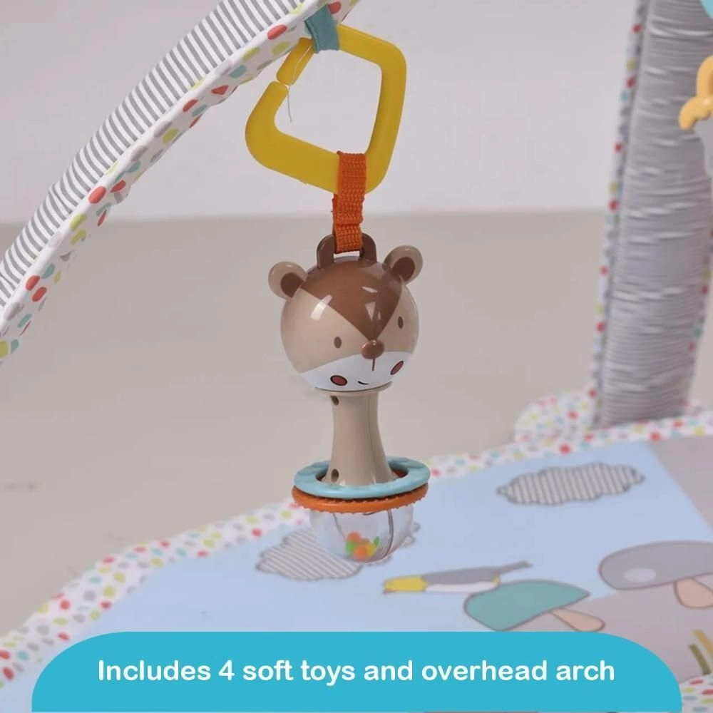 3-in-1 Light-Up Activity Playgym - Includes 30 colorful balls Suitable for 0 to 12 mo