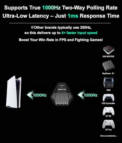 P5Mate Pro - Wired/Wireless PS5 PC