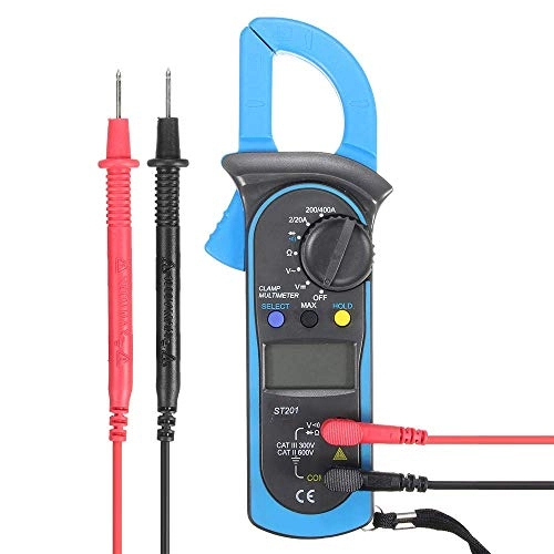 ST-201 - Digital Clamp Multimeter AC/DC Current Voltage Resistance Tester