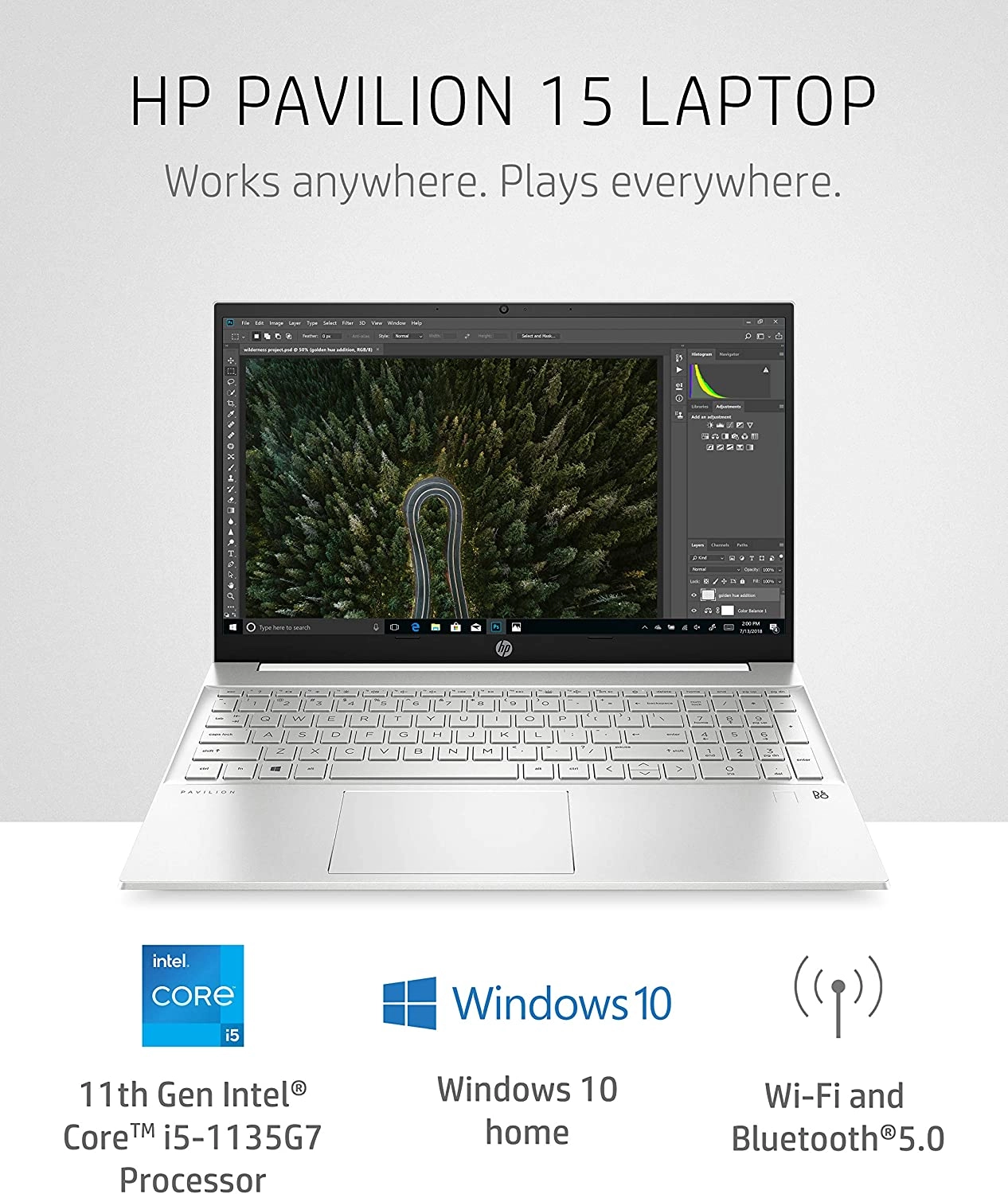 Pavilion 15t-eg000 - 15.6'' Core i5-1135G7 8GB DDR4 512GB SSD