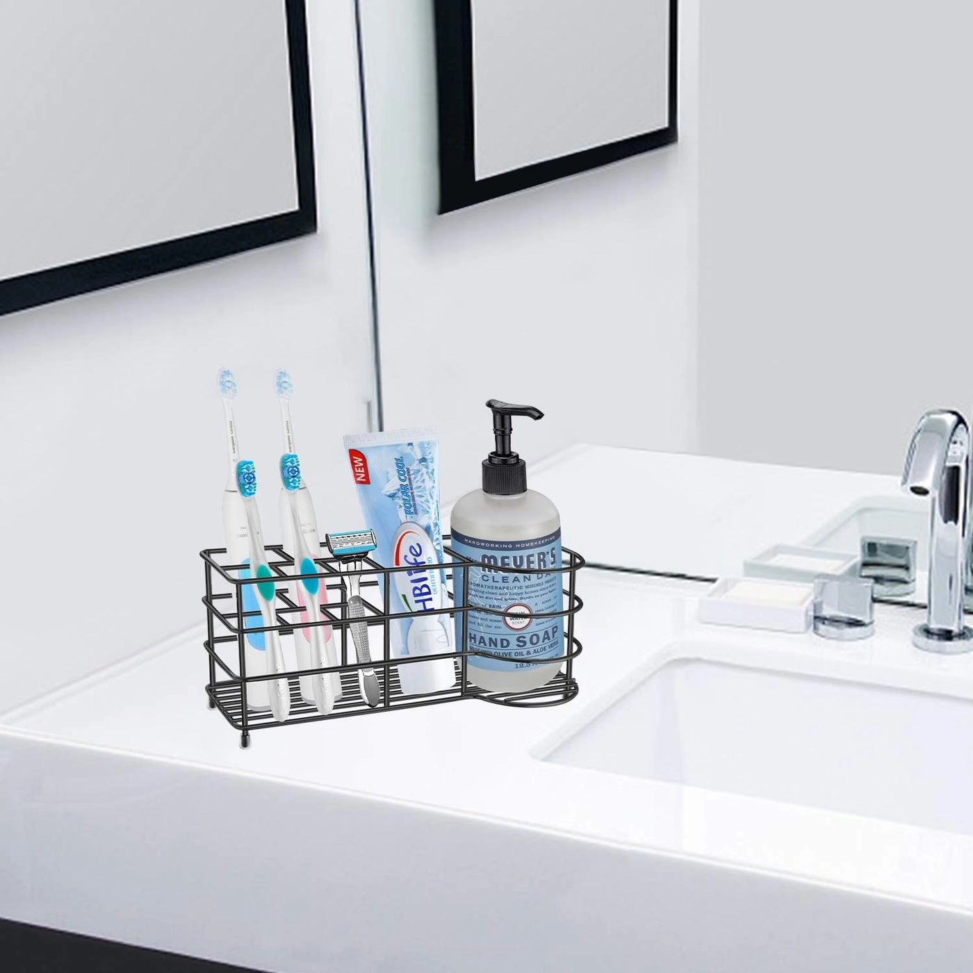 Electric Toothbrush Holder - 2 electric 3 regular