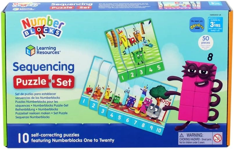 Numberblocks Counting Puzzle Set - 3+ Years