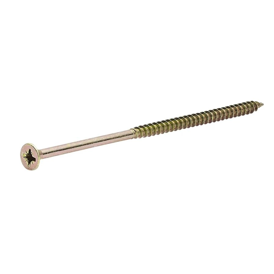 Zinc-Plated Carbon Steel Wood Screw Pack 5mm 120mm