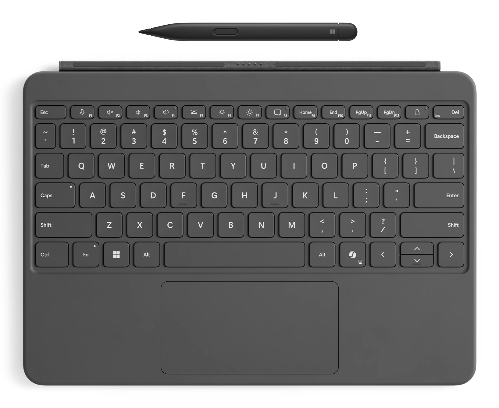 Surface Pro 12 Keyboard - Slim Pen, Backlit keyboard, Precision touchpad