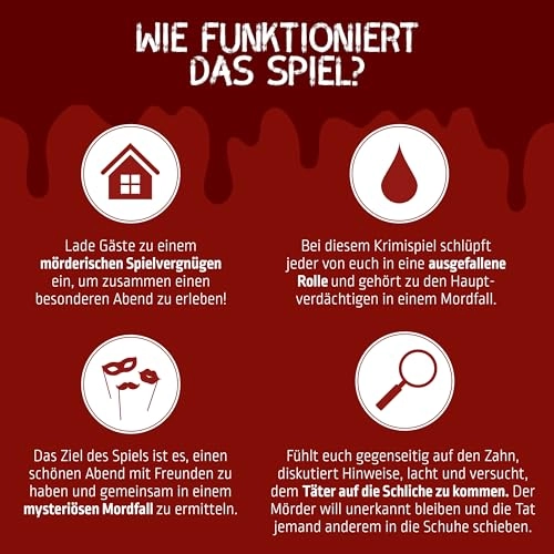 Crime Dinner - German 16 years and up