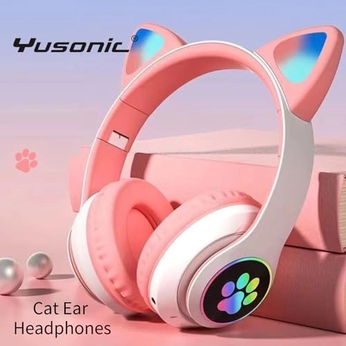 Cat Ear Bluetooth Headphones - Wireless Headphone