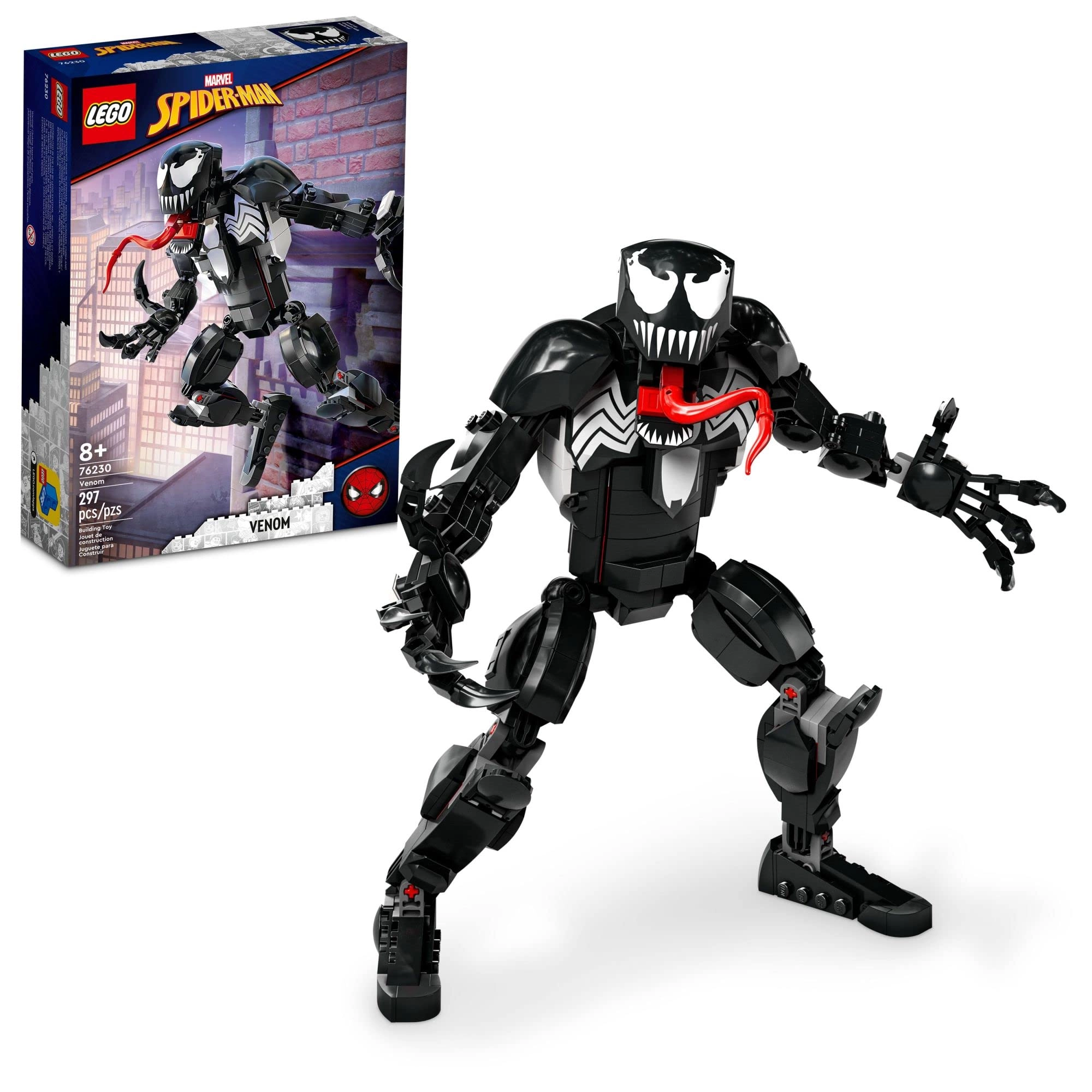 LEGO Marvel Venom Figure - Fully Articulated
