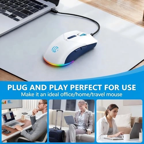 7-Button Corded Mouse - USB