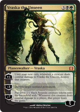 Magic: the Gathering Vraska the Unseen - 208 Return to Ravnica