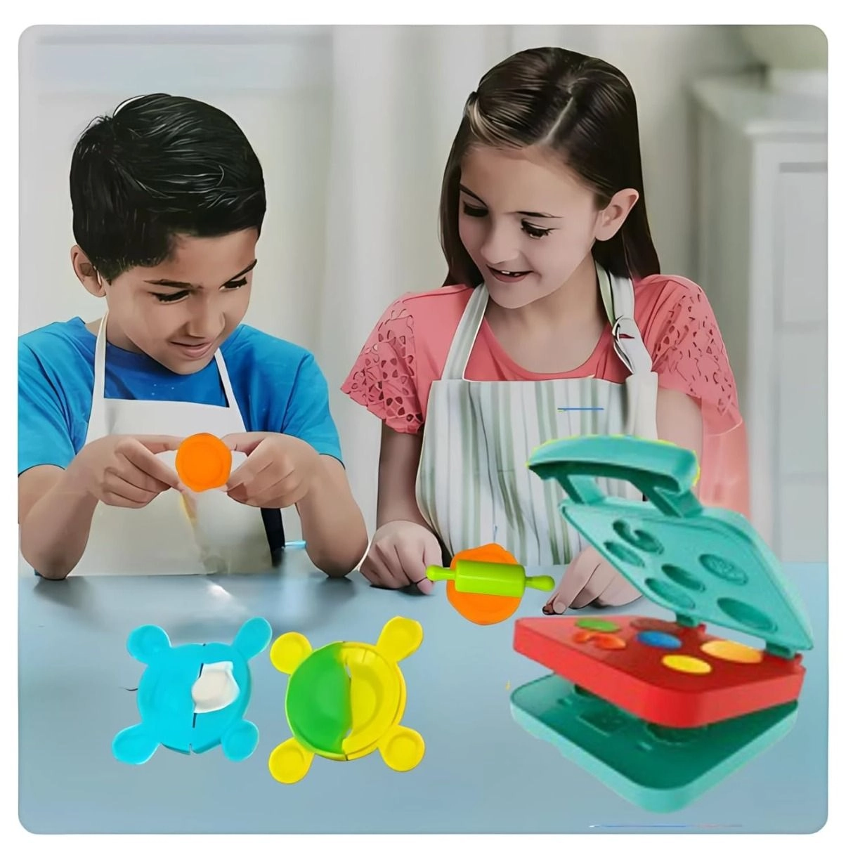 DIY Clay Dough Fast Food Kit - Clay 800g