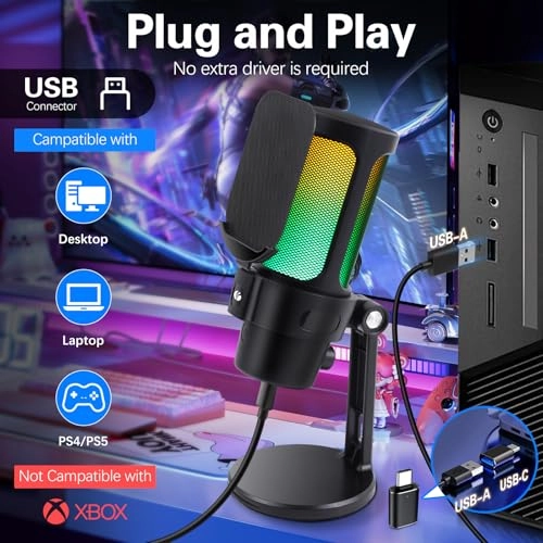 DE-M902B USB Microphone