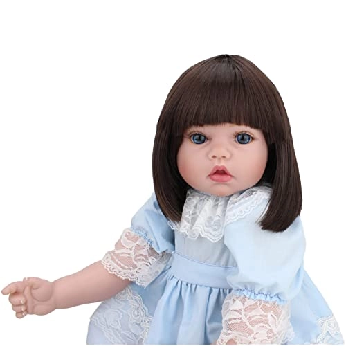 Rebirth Baby Doll - 20 Inch Vinyl Cotton Body Blue Eyes