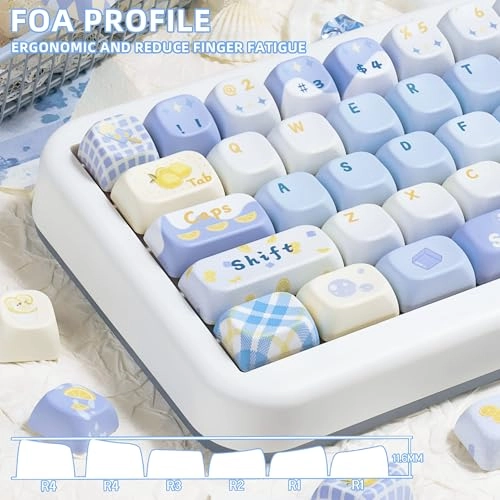 PBT Keycaps - ANSI US layout ISO UK layout Keycap Puller