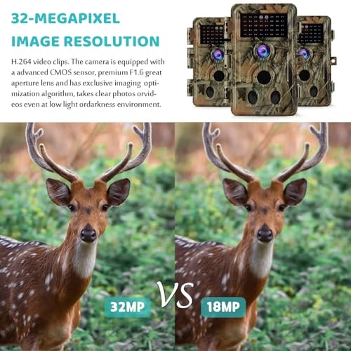 Game Trail Camera - 32MP Pack