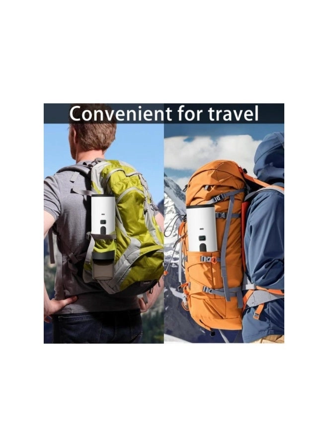 Portable Electric Espresso - Digital Display USB Rechargeable Cup Carry Bag