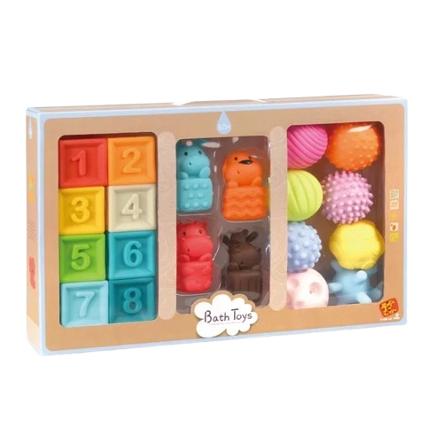 Stem Bathroom Set - 20-Piece 3-in-1