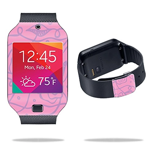 MightySkins Skin Compatible with Samsung Galaxy Gear 2 Neo Smart Watch - Abstract Garden Vinyl Skin