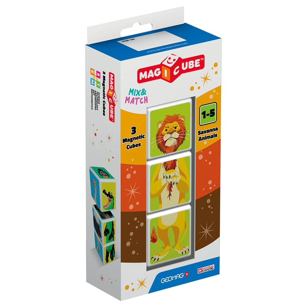 Magicube Mix And Match Animals - 1+ 3pcs