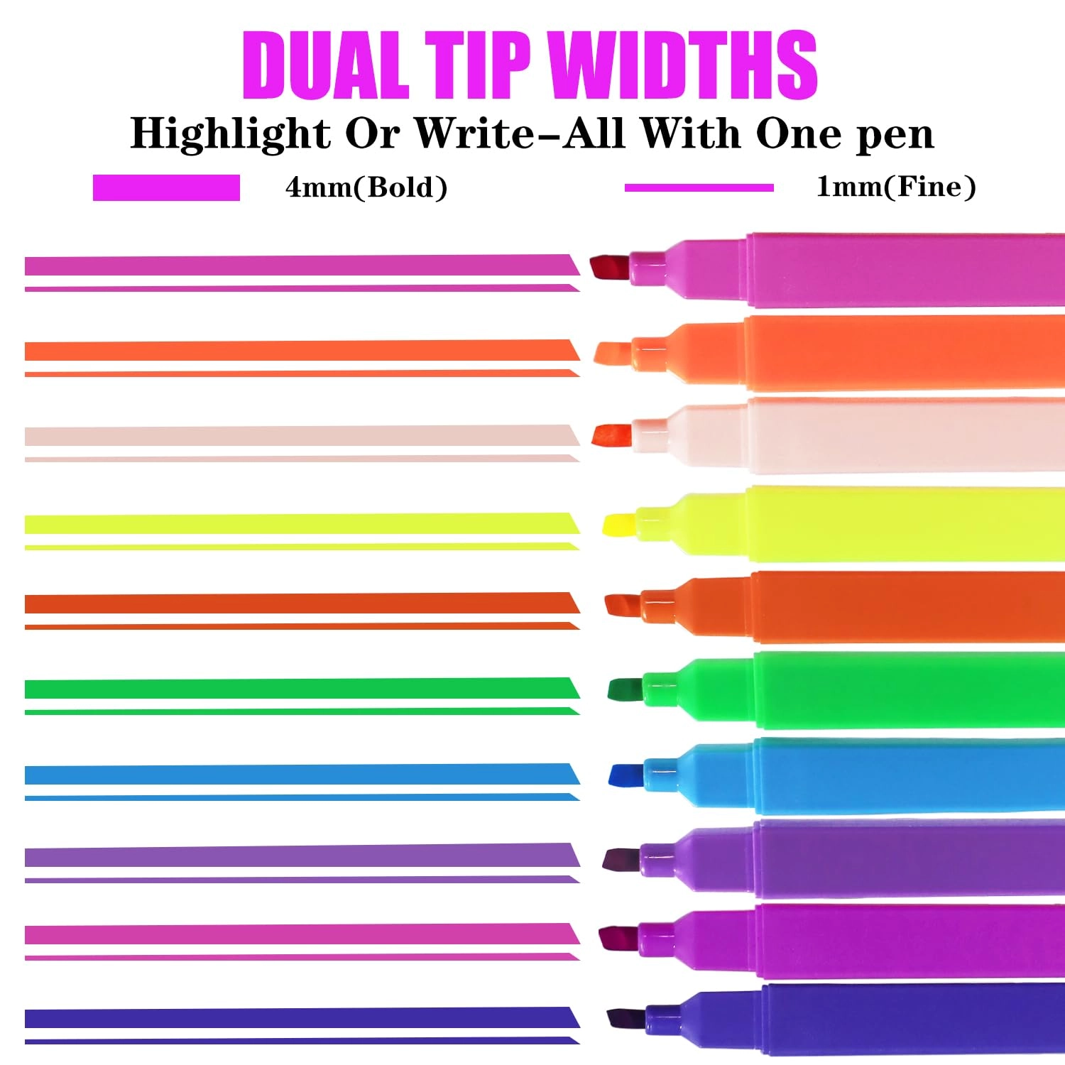Highlighters - Assorted Colors Chisel