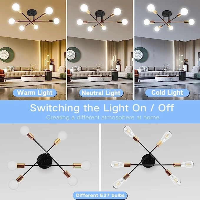 Living Room Lights Ceiling - Dimmable