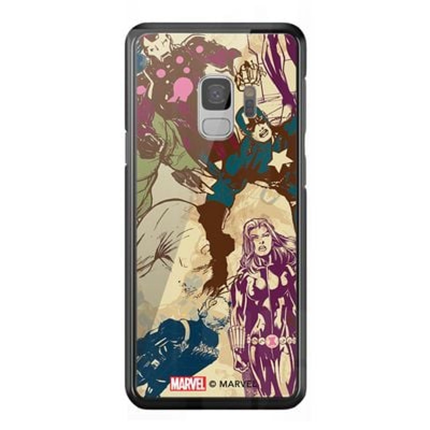 Wackylicious Earth'S Mightiest Heroes Samsung S9 Cover Back Case for Galaxy S9