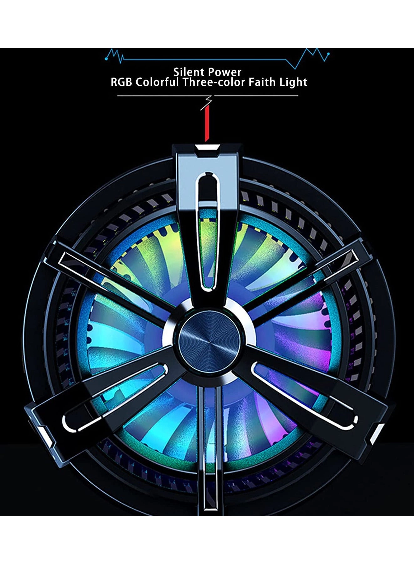 Mobile Phone Cooler - MagSafe Magnetic Cooling Fan