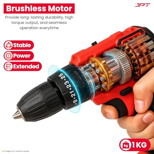 21V BRUSHLESS DRILL - 2 Amp Hours
