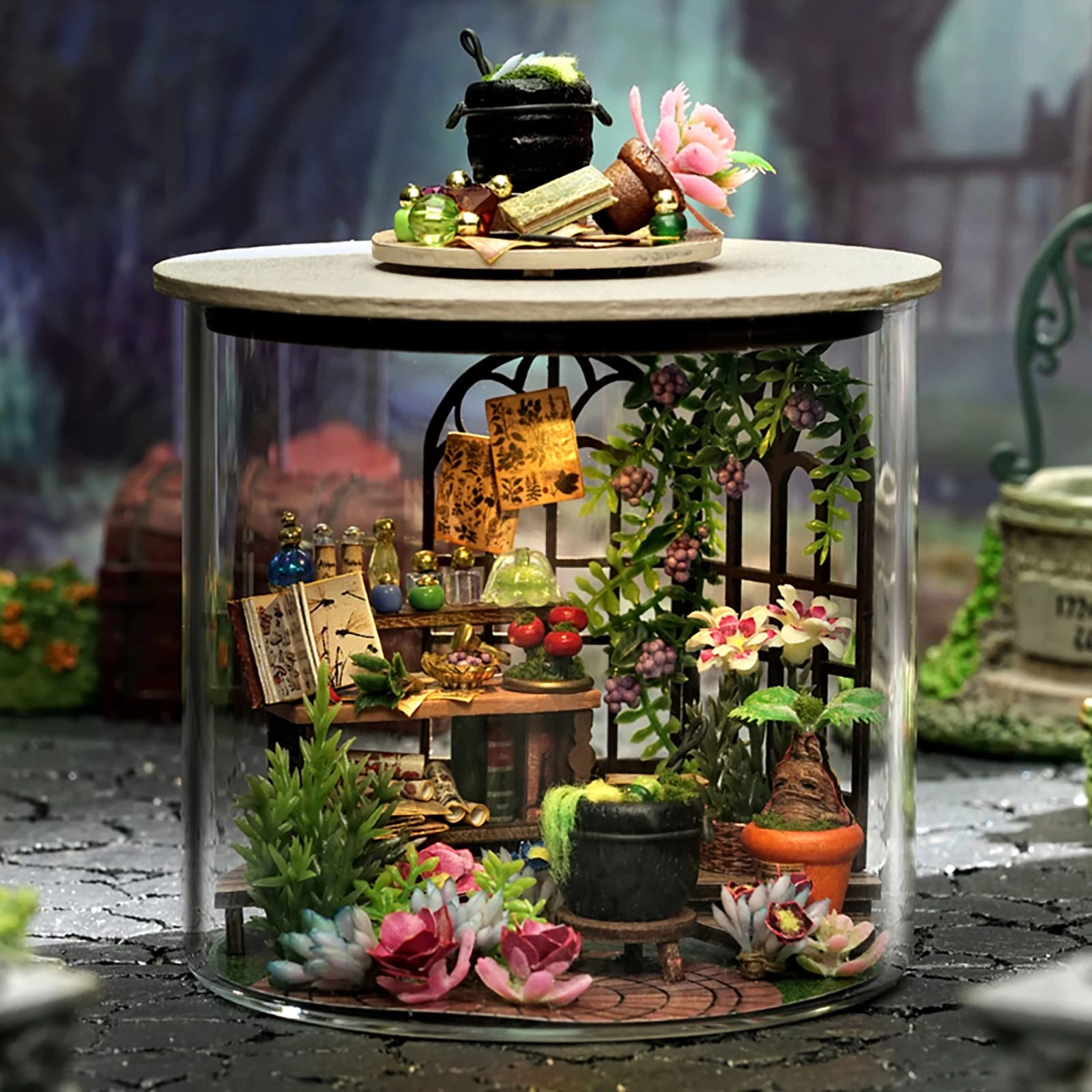 DIY Miniature Dolls House Kit - Magic Garden